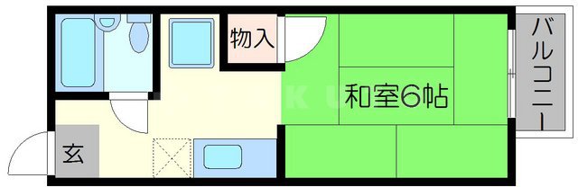 ジュネス阪本の間取り