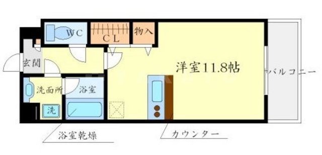 サクシード胤の間取り