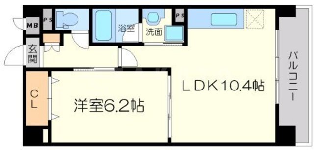 サクシード胤の間取り