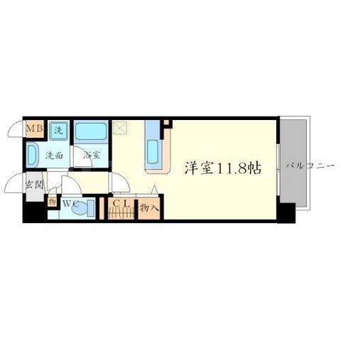 サクシード胤の間取り