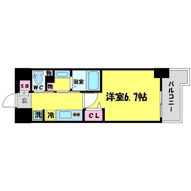 サンシャイン都島の間取り