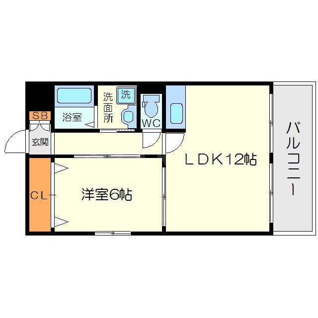 第1星栄ハイツの間取り