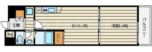 コンソラーレ同心の間取り