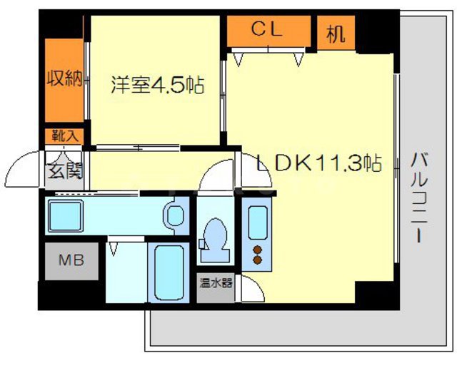 サムティ新大阪WESTの間取り