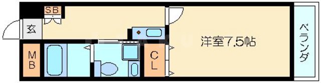 第2星栄ハイツの間取り