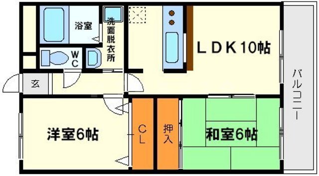 エミネンス新大阪の間取り