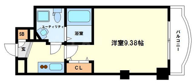 セレニテ新大阪弐番館の間取り