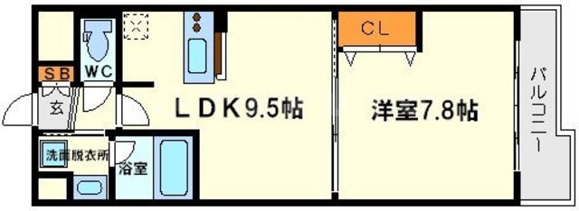ア・ミュゼ新大阪の間取り