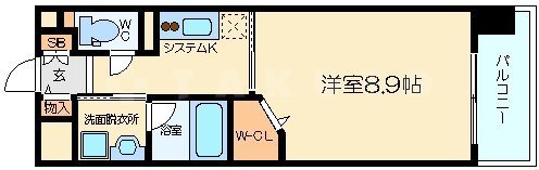 ア・ミュゼ新大阪の間取り