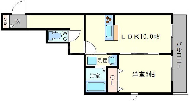 グランロワの間取り