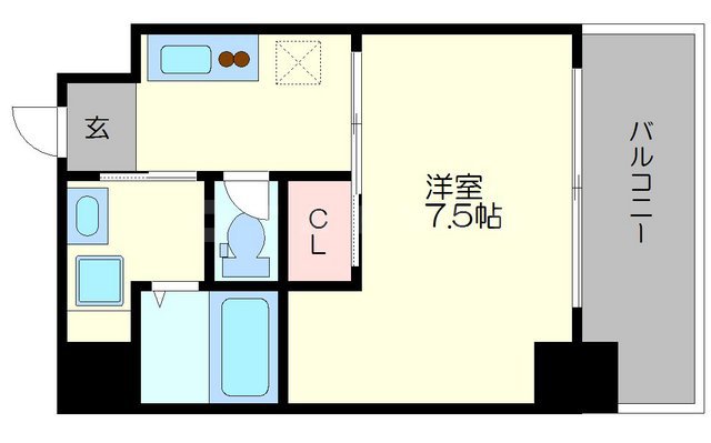JJCOURT磯路の間取り