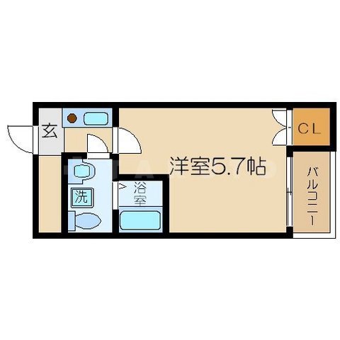MY江之子島マンションの間取り