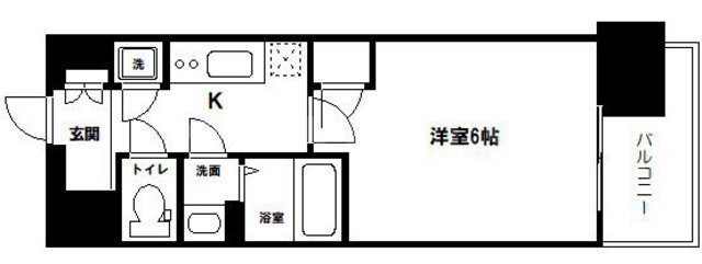 レジュールアッシュアーバンフローの間取り