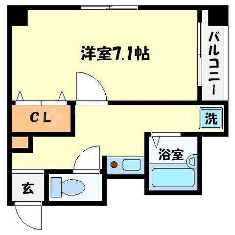 RIO土佐堀の間取り