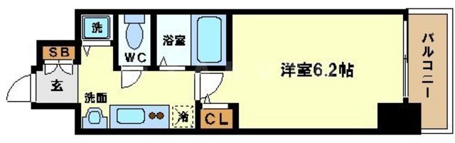 プレサンス本町ジョイスの間取り