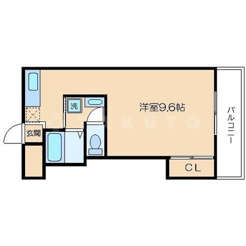 シャトー中島別館の間取り