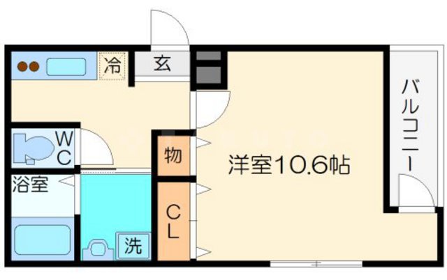 フジパレス瑞光の間取り