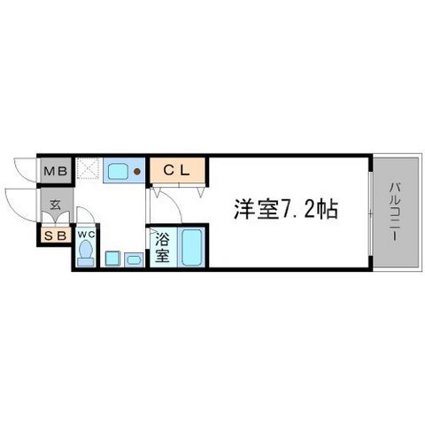 S-FORT桜川南の間取り