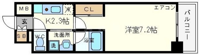 S-FORT桜川南の間取り