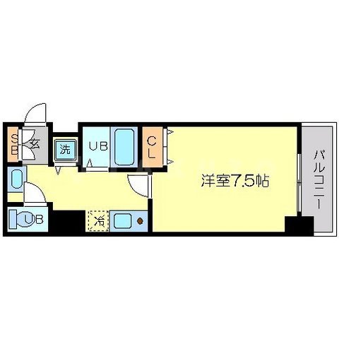 スワンズシティ大阪WESTの間取り