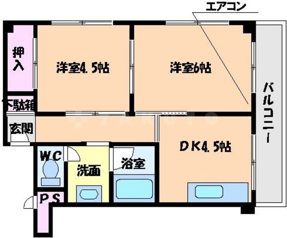めいゆう建物の間取り