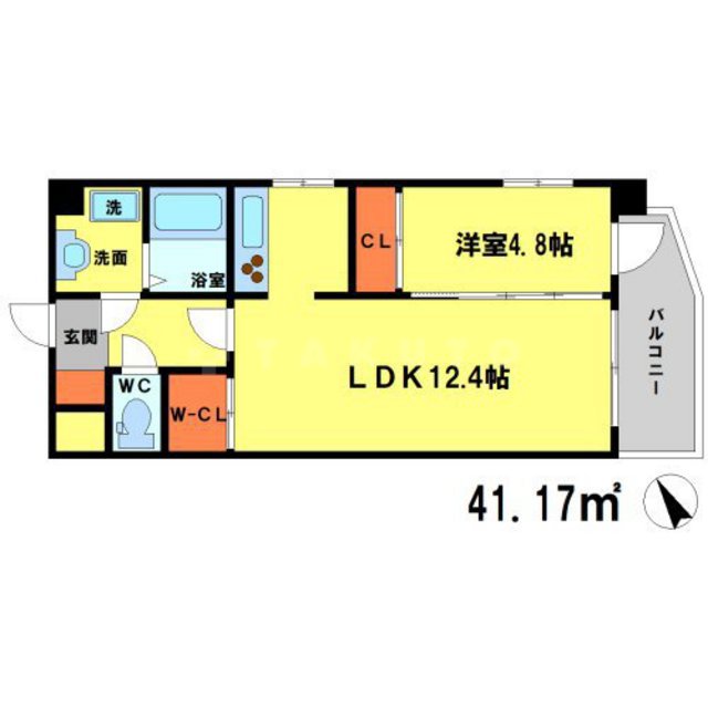 エスグランテージの間取り