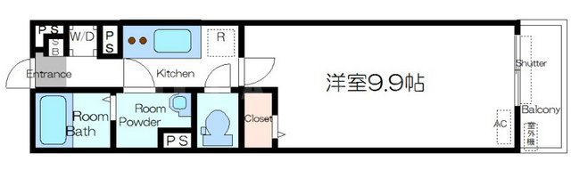 リブリ・曽根ハイムの間取り