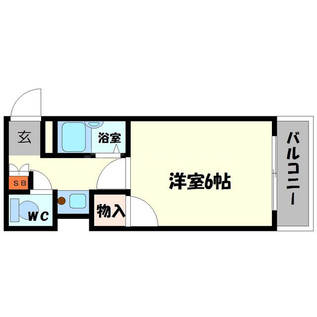 チサトハイツの間取り