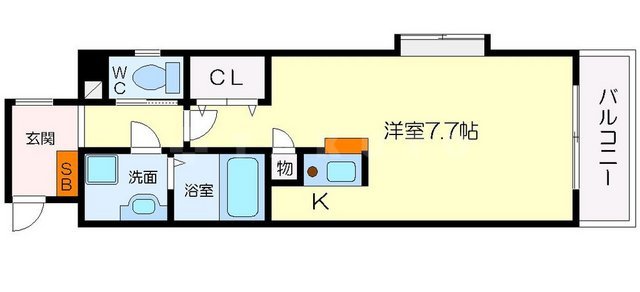 ブリランテ2番館の間取り