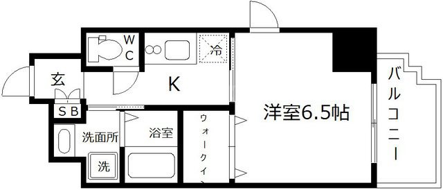アール大阪グランデの間取り