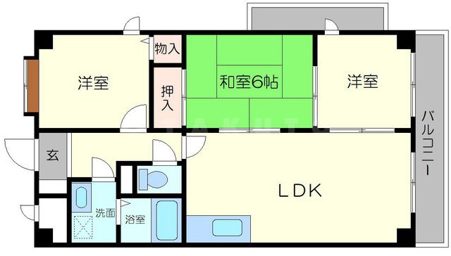 イントラーダ'97の間取り