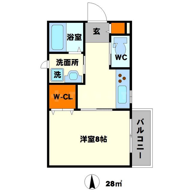 ヴィラ泉の間取り