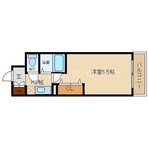 エスリード本町の間取り