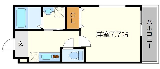 フジパレス大桐Ⅲ番館の間取り