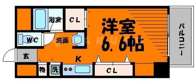 エル・セレーノ九条の間取り