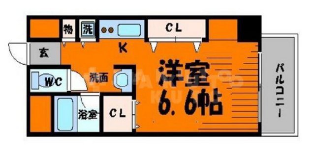 エル・セレーノ九条の間取り