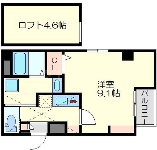 エヌエムスワサントトワの間取り