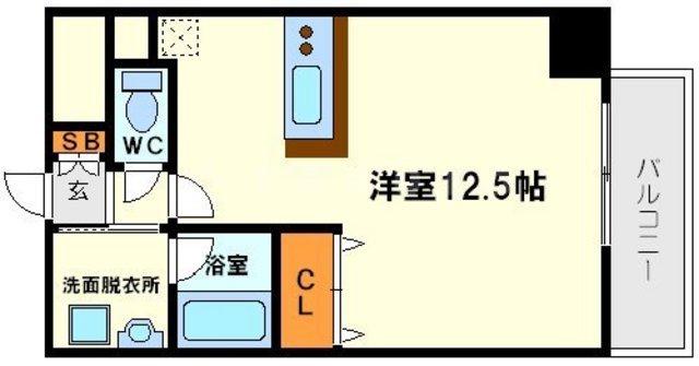 パレス東洋豊里2号館の間取り