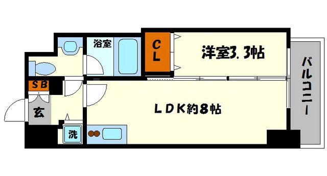 イグレック南本町の間取り
