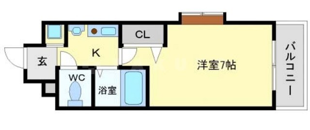 エスリード上本町北の間取り