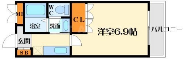 グランディールの間取り