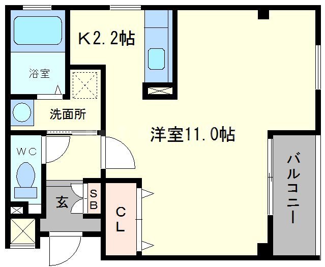 スプレンダーの間取り