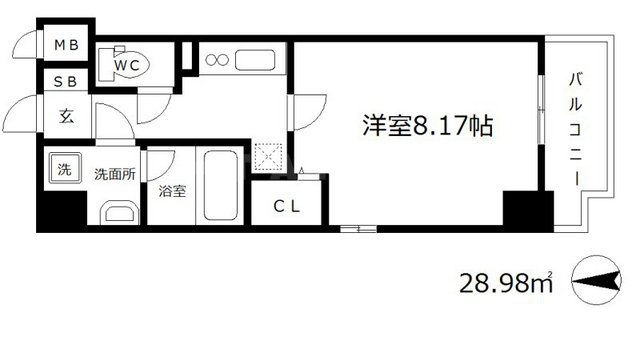 メルシー・ティーの間取り