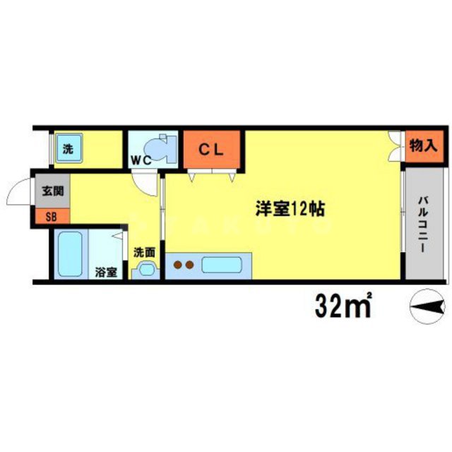 三功ビルの間取り