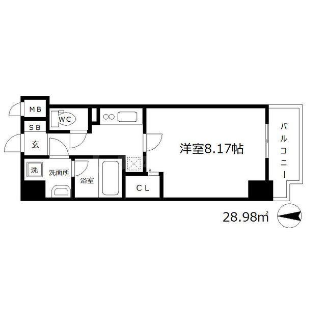 メルシー・ティーの間取り