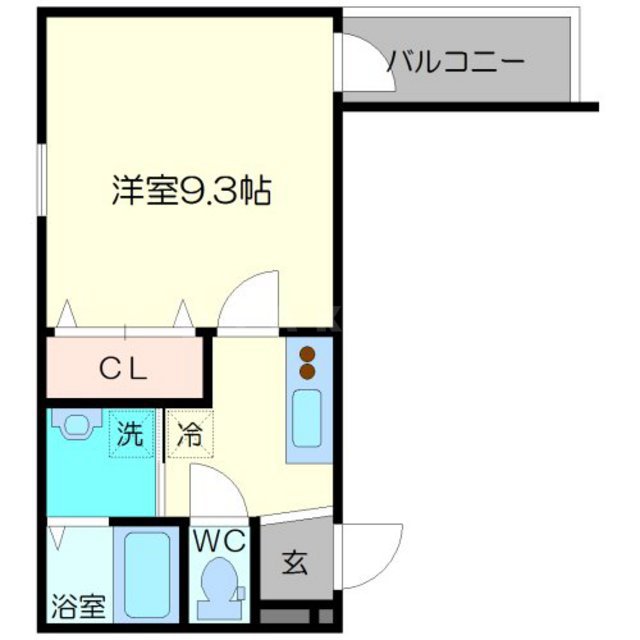 フジパレス井高野Ⅱ番館の間取り
