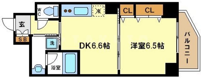 プリマベラ福島の間取り