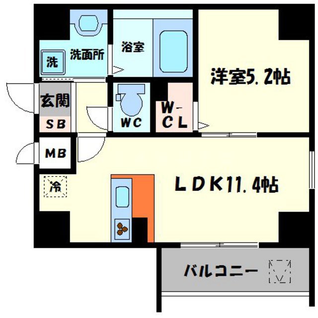 LAZO上汐の間取り