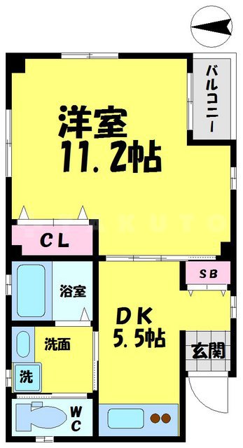 マイホーム鶴見の間取り