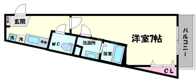 AILE上新庄の間取り